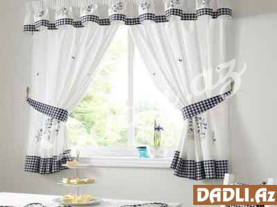 Mətbəx üçün pərdə seçimi