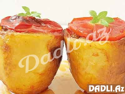 Ətli kartof dolması resepti