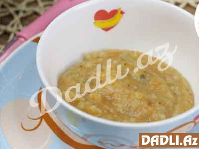 Uşaq yeməyi püresi resepti - Video resept