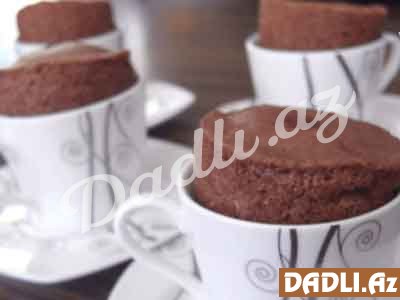 5 dəqiqədə hazırlanan fincan keks resepti