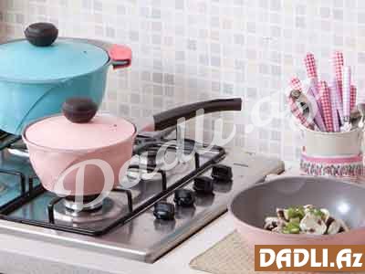 Rəngarəng seramik qazanlar