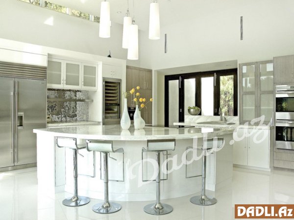 Ağ mətbəx dizaynları