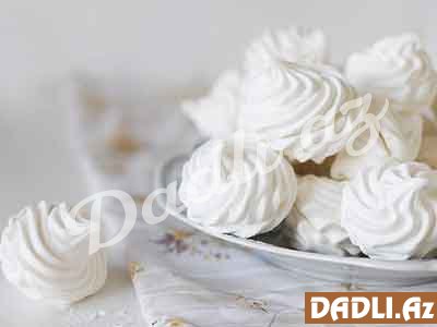 Evdə hazırlanan zefir resepti