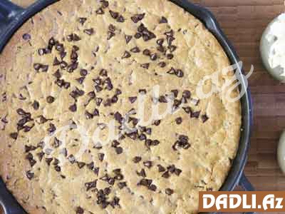 Şokoladlı böyük peçenye resepti - Video resept