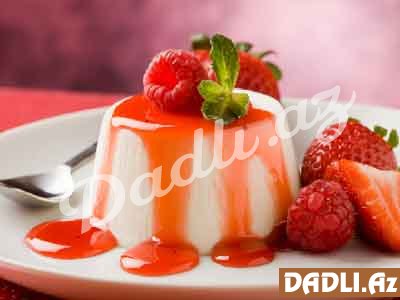 İtaliya deserti Pana-Kotta resepti