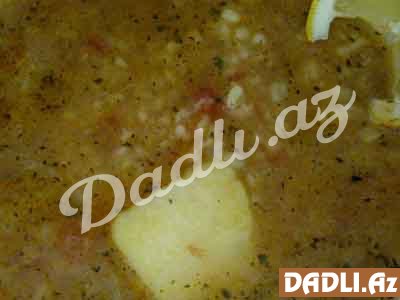 Bulğurlu mərcimək şorbası resepti