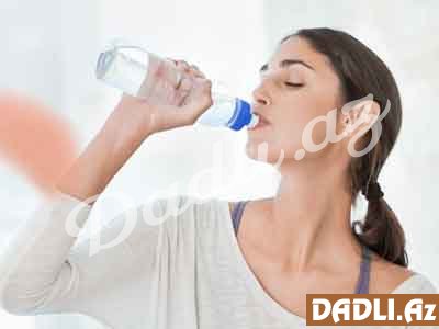 Su dieti ilə 5 gündə artıq çəkilərdən azad olun
