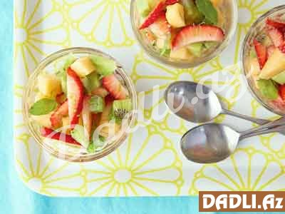 Yay meyvələrindən salat resepti