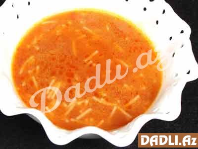 Şəhriyə şobası resepti - Video resept