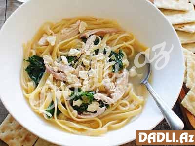 Yay əriştəsi resepti