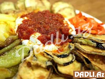 Qarışıq tərəvəz qızartması resepti