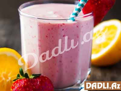 Buzlu çiyələkli limonad resepti