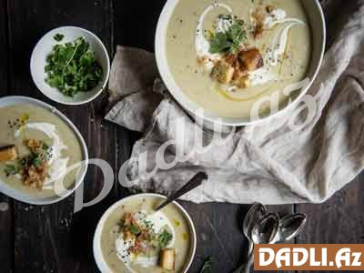 Qatıqlı kartof şorbası resepti