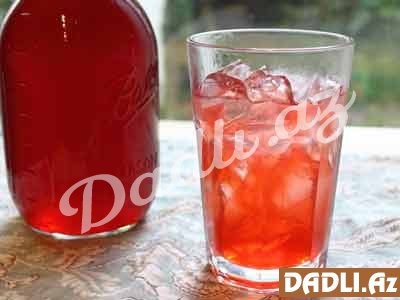 Çiyələkli şərbət resepti