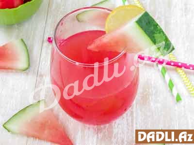 Qarpız limonadı resepti