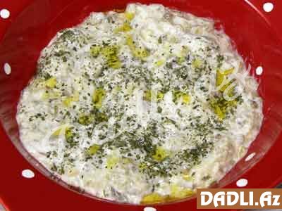 Qatıqlı badımcan salatı resepti - Video resept