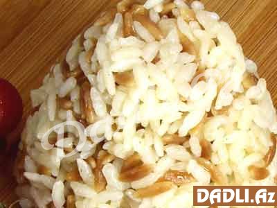 Arpa şəhriyəli düyü plovu resepti - Video resept