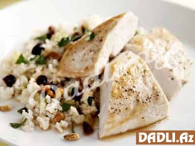 Zoğallı döşəmə plov resepti