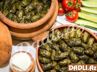 Pip yarpağından dolma resepti