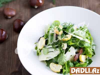 Şabalıd souslu salat resepti