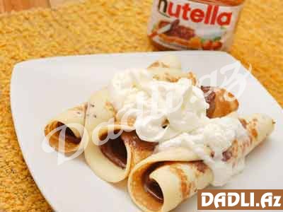Nutella-lı blini resepti
