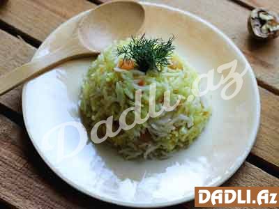 Tərəvəzli plov resepti