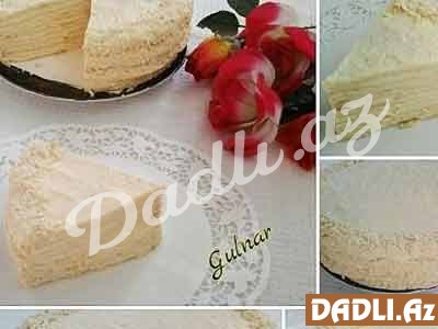 Napoleon tortu (tavada) resepti