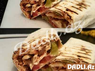 Lavaşda toyuq resepti