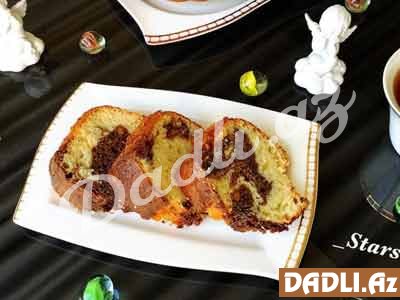 Kişmişli-qozlu keks resepti