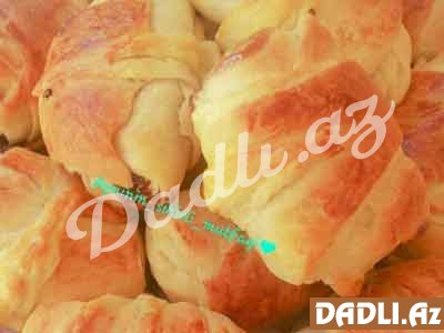 Şokoladlı mini kruasan resepti