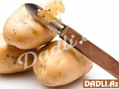 Soyulmuş kartofu saxlama üsulu