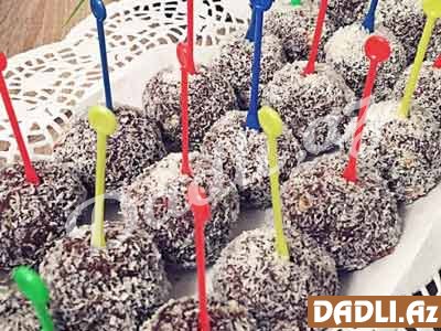 Şokoladlı toplar resepti