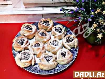 Almalı peçenyə resepti