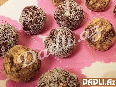 Şokoladlı toplar resepti