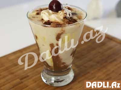 Banana split milkshake resepti - Video resept