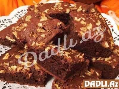 Qozlu-kakaolu keks resepti