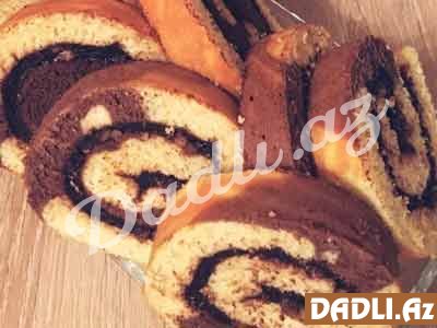 Şokolad puddingli rulet resepti