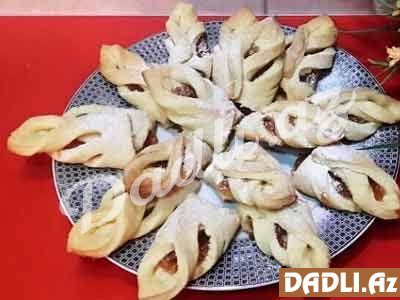 Almalı peçenyə resepti