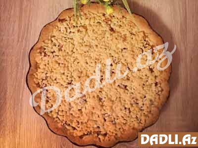 Almalı və portağallı tart resepti