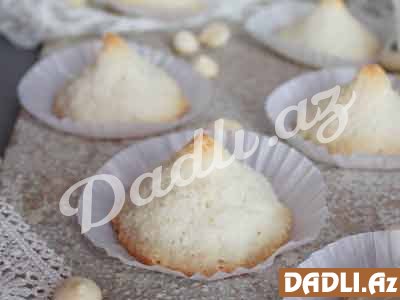 Kokos qurabiyəsi resepti