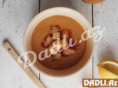 Ən sadə mərci şorbası resepti