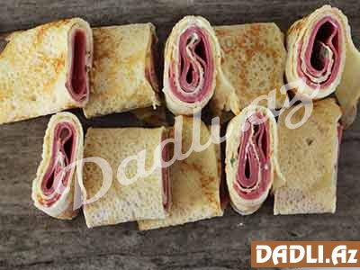 Dana jambonlu krep resepti - Video resept