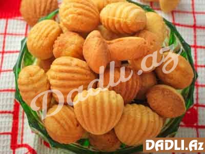 Sovet dövründən qalan bişirmə qabında qurabiyələr resepti