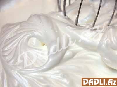 Qaymaqlı krem resepti