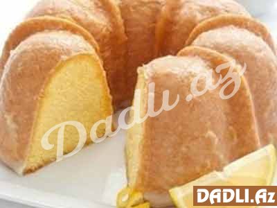 Xamalı limonlu keks resepti