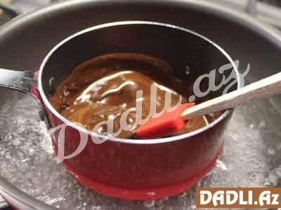 Benmari üsulu şokolad əritmə resepti - Video resept
