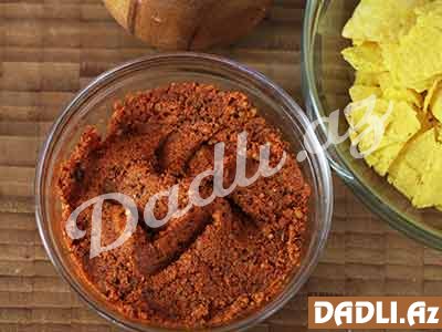 5 dəqiqədə qozlu sous resepti - Video resept