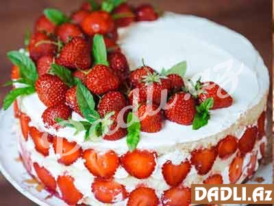 Meyvəli tort resepti