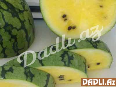 Sarı qarpızın faydaları