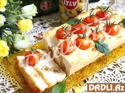 Toyuqlu-kəsmikli terrin resepti - FOTO RESEPT